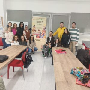 Hector florez en el cierre del curso ACNEE de Ayre