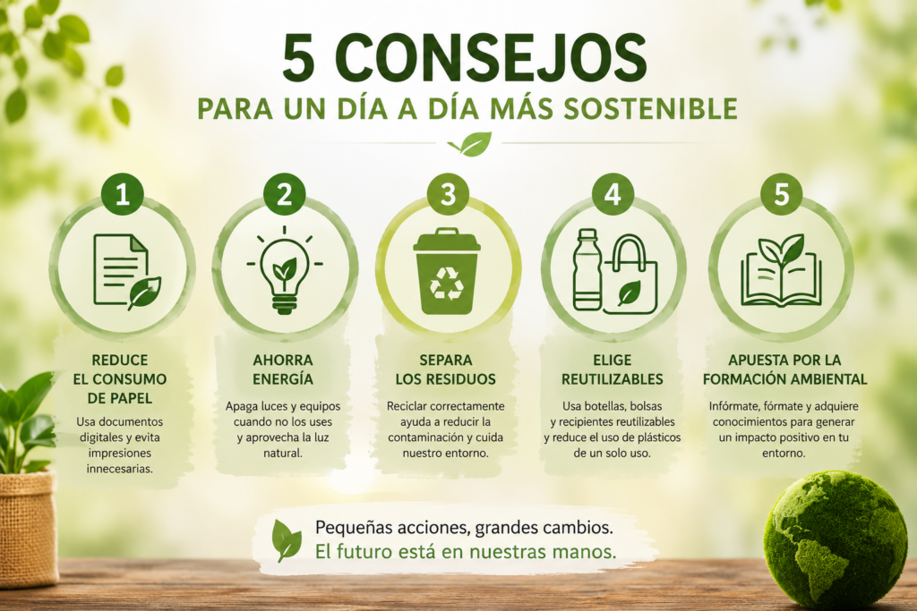 5 consejos para un día a día más sostenible