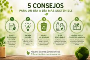 5 consejos para un día a día más sostenible