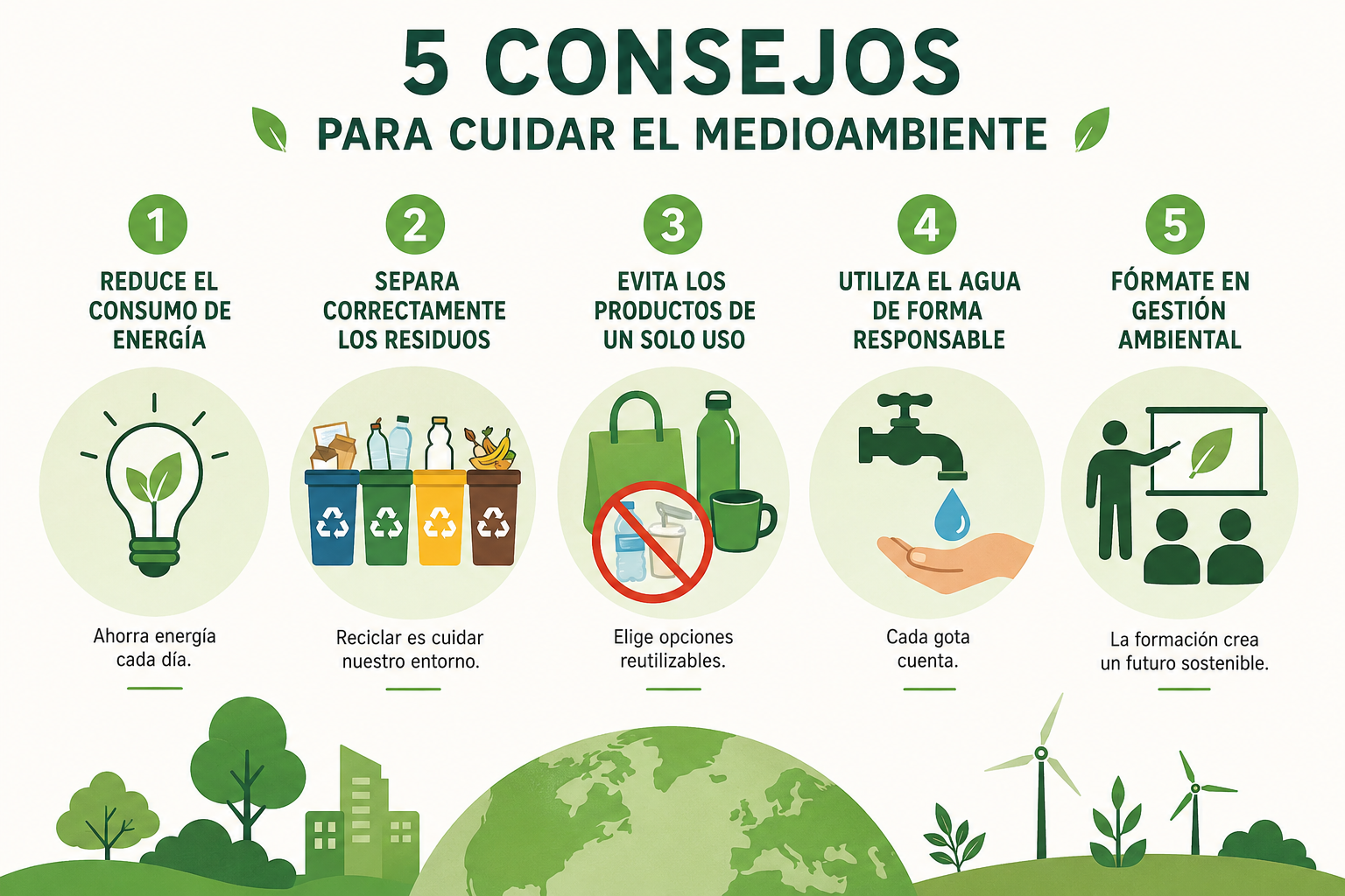 curso gratis de Gestión Ambiental en Cantabria